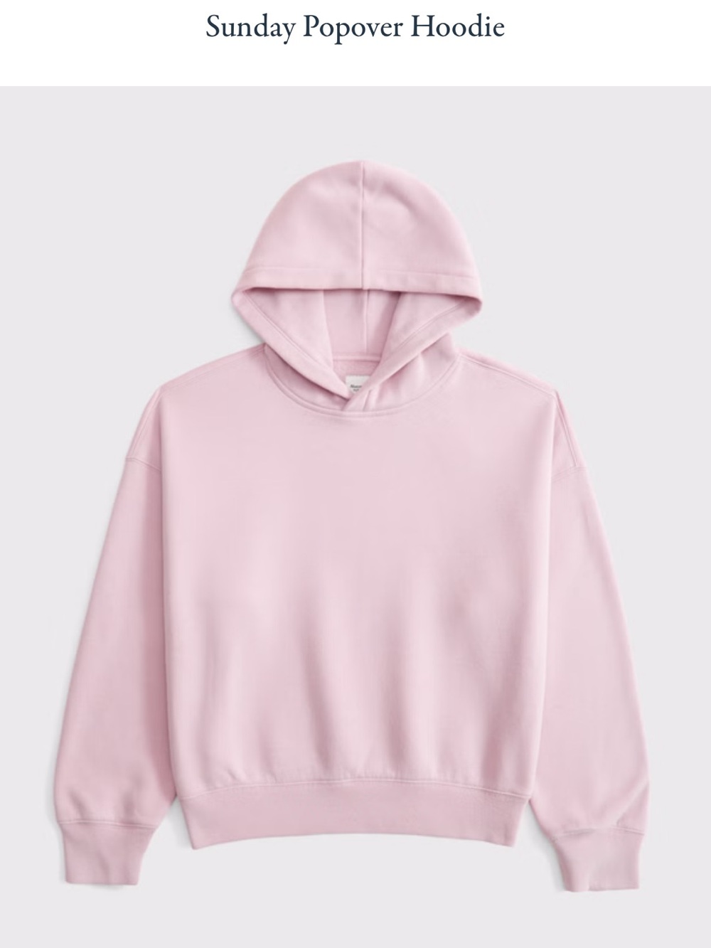 Abercrombie Sunday Popover Hoodie